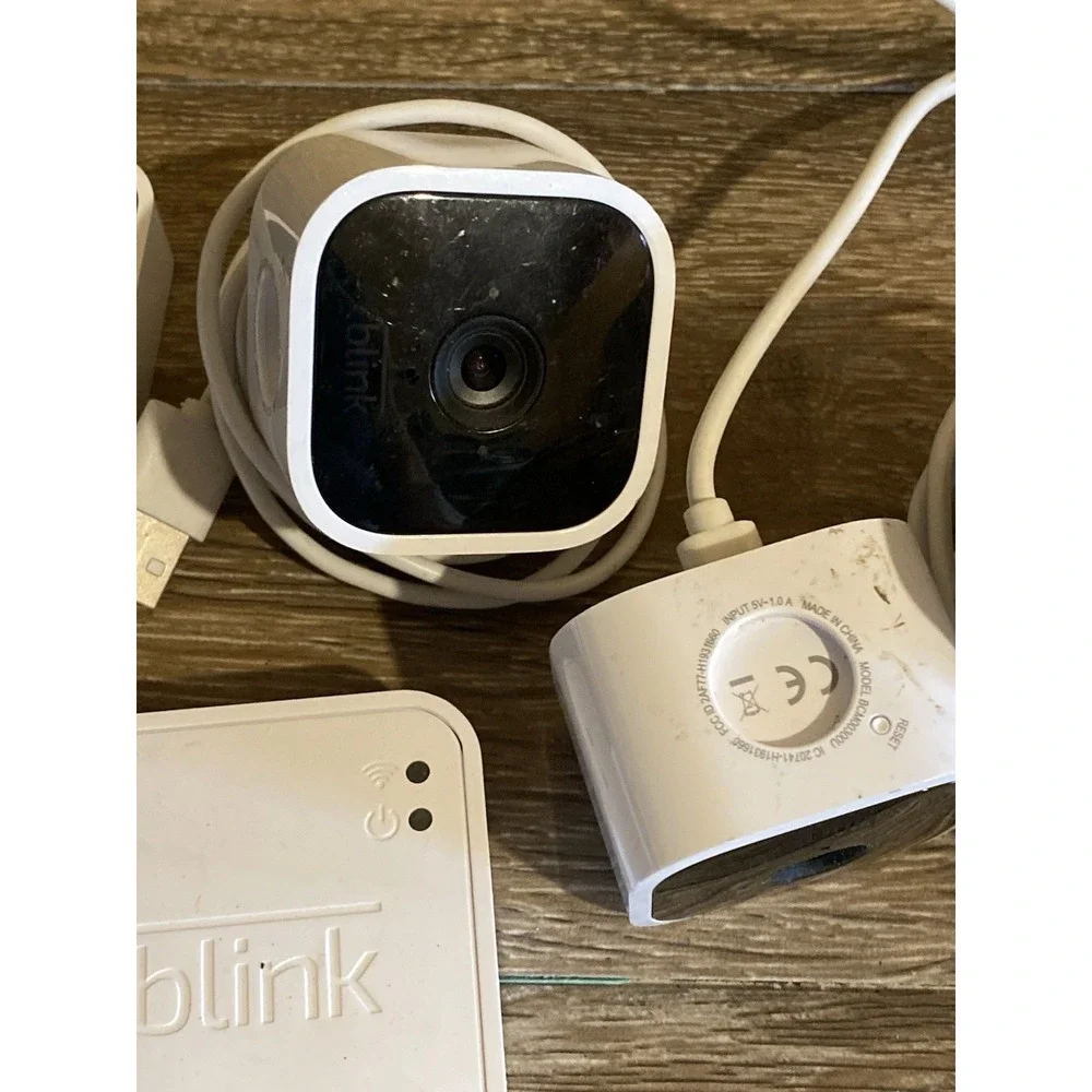4 Blink Mini Plug-in Smart Security Surveillance Camera BCM00300U
